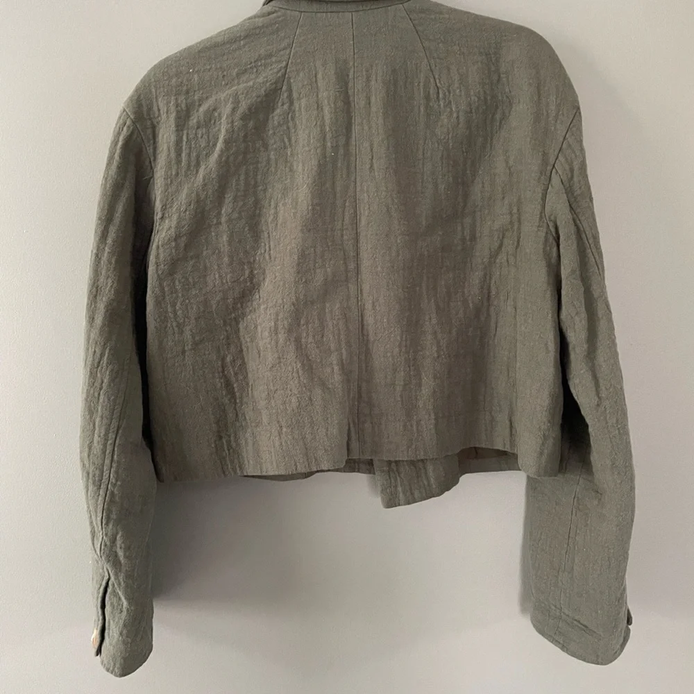 Madewell cropped blazer - Picture 3 of 6